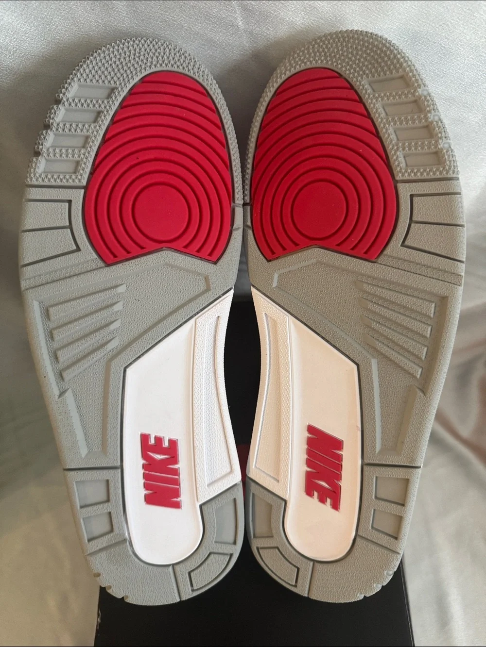New! Air Jordan 3 Retro Black Cement sneaker featuring black leather!